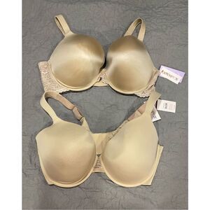 Joyspun Beige Bra Bundle 2 New 44DDD Push Up